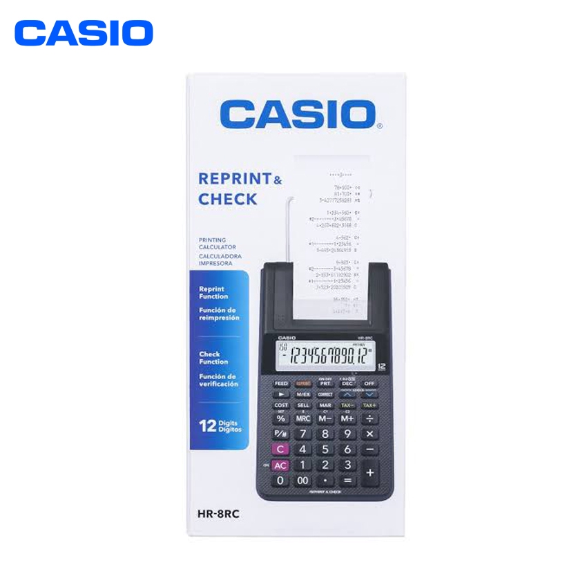 Máy Tính Cầm Tay Casio Calculator Hr 8 Rc