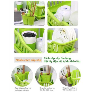 Giá để bát nhựa thoát nước hông HomeStar - UCB007