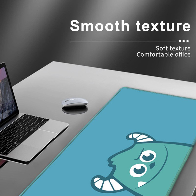 Tấm Lót Chuột Máy Tính Bằng Cao Su Mềm Dày Dặn Họa Tiết Hoạt Hình 3D Chống Thấm Nước
