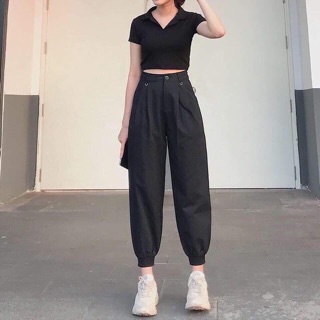 Quần đũi jogger bo gấu 911