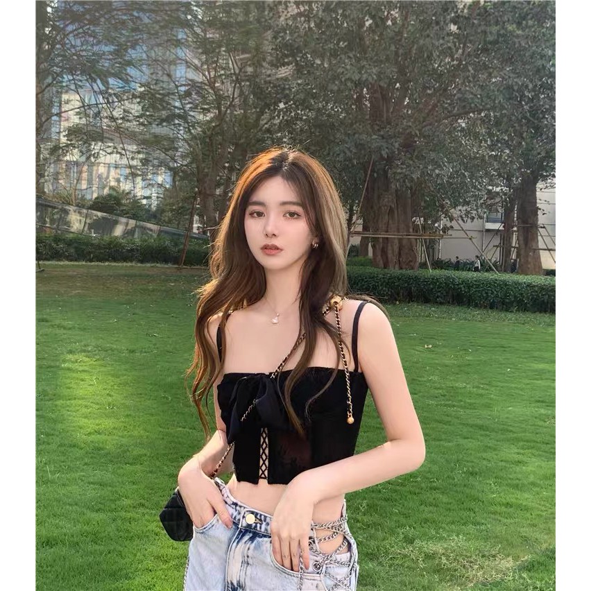 Áo đan dây sexy