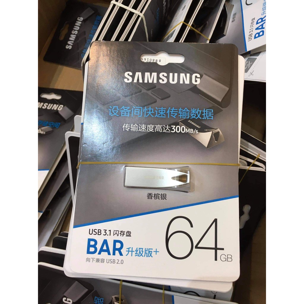 USB 3.1 Samsung Bar Plus 64Gb/ 128Gb/ 256Gb - chống nước | BigBuy360 - bigbuy360.vn