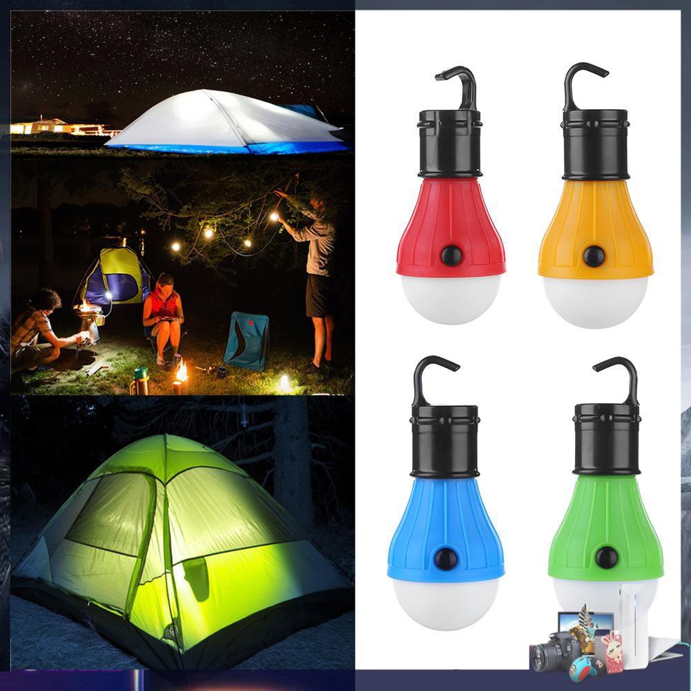 Bóng đèn cắm trại 3 bóng led 3 chế độ chống nước