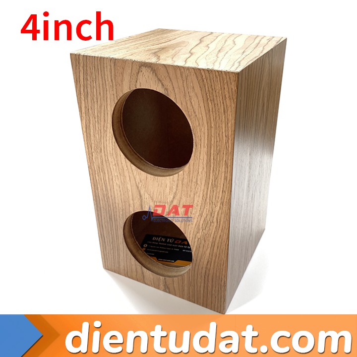 Thùng Loa Đôi 4inch Vân Gỗ 185*300*185mm WTS-302