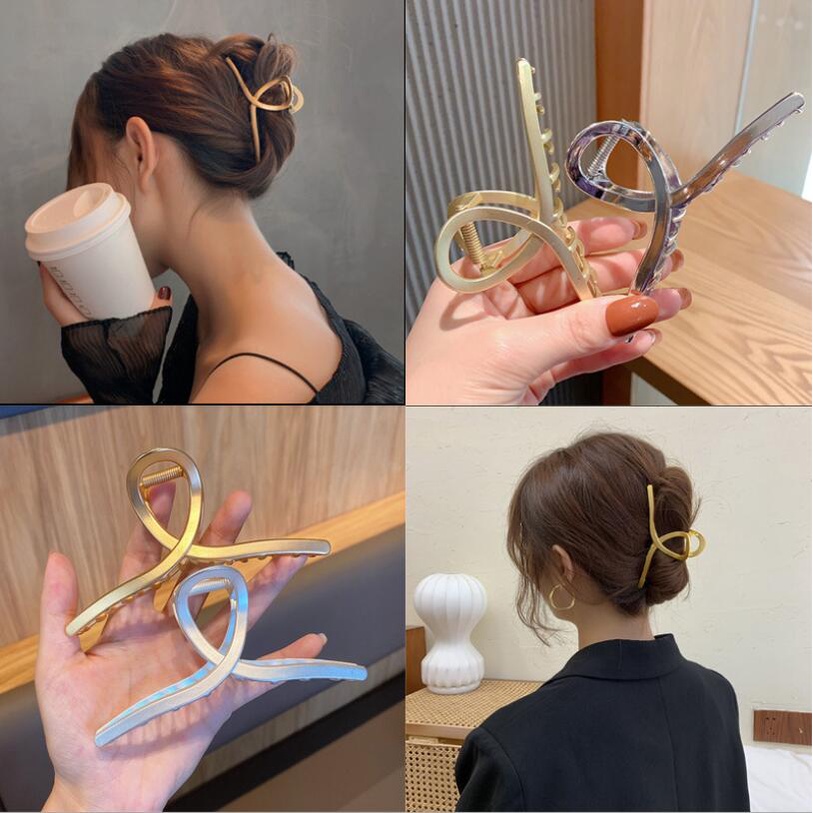 Kẹp Tóc Kim Loại Thời Trang Cho Nữ