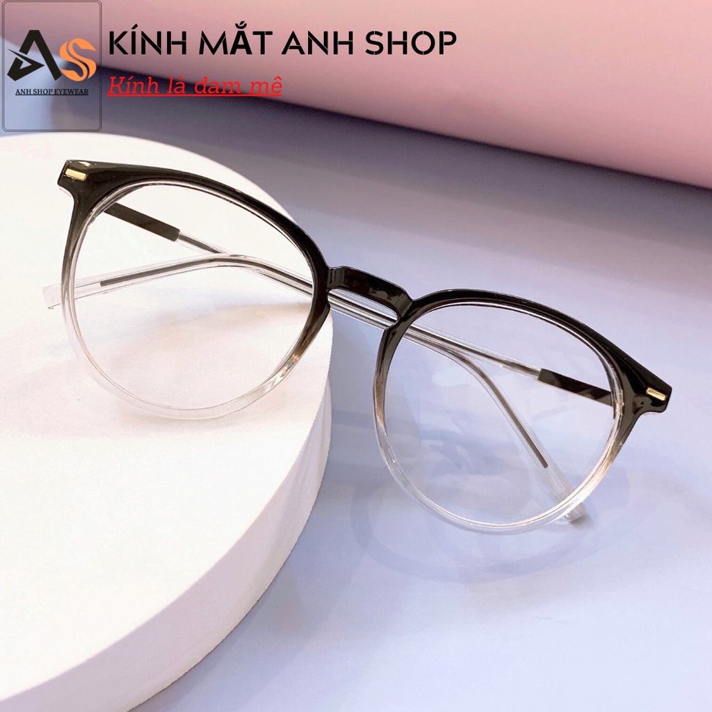 Gọng kính tròn thời trang nhiều màu sắc trẻ trung AS19088