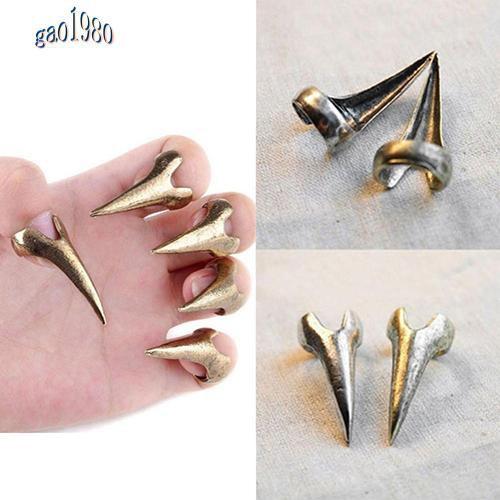 Set 5 Nhẫn Đeo Khớp Ngón Tay Kim Loại Phong Cách Retro