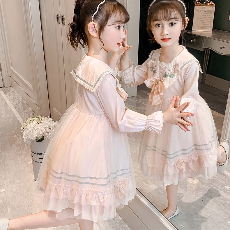 Mới Đầm Lolita Thời Trang 2022 Dành Cho Bé Gái