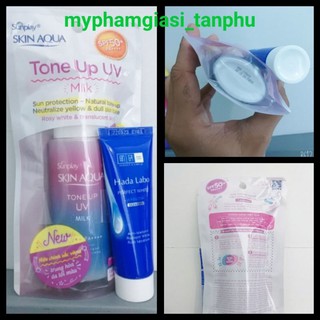 (SX Việt Nam 50ml) Chống nắng nâng tone da Sunplay Skin Aqua Tone Up UV SPF50+ PA++++ chính hãng cty