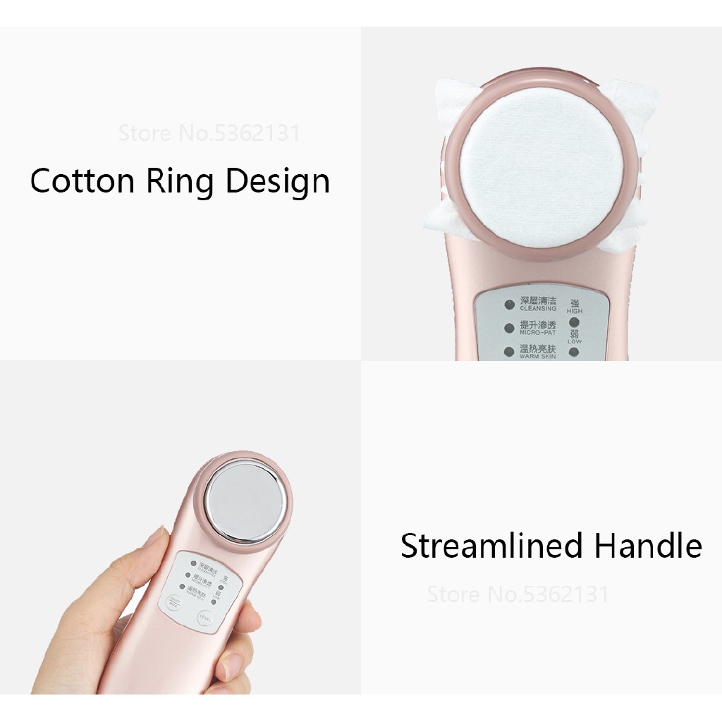 Máy massage mặt bằng ion WellSkins WX-NF209 Xiaomi Youpin phân phối - Minh Tín Shop