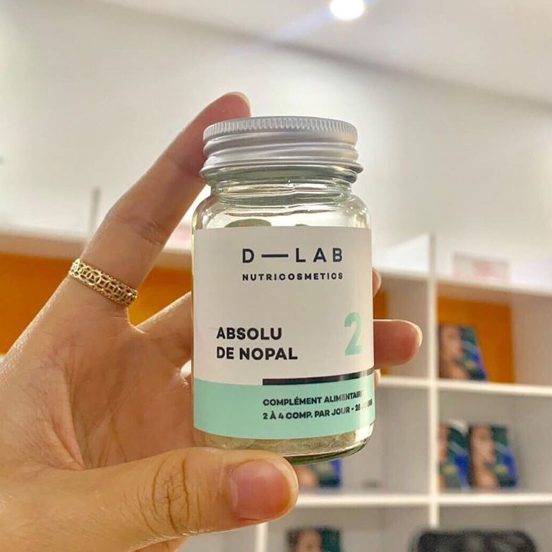 Viên Uống Giảm Cảm Giác Thèm Ăn, Giảm Hấp Thụ Carlo Và Chất Béo Giúp Giảm Cân Nopal D-LAB Pháp