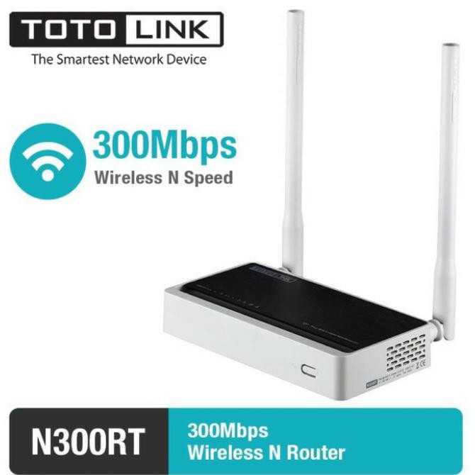 Bộ Phát Sóng Wifi Totolink N300Rt - 300mbps - 2 Ăng Ten