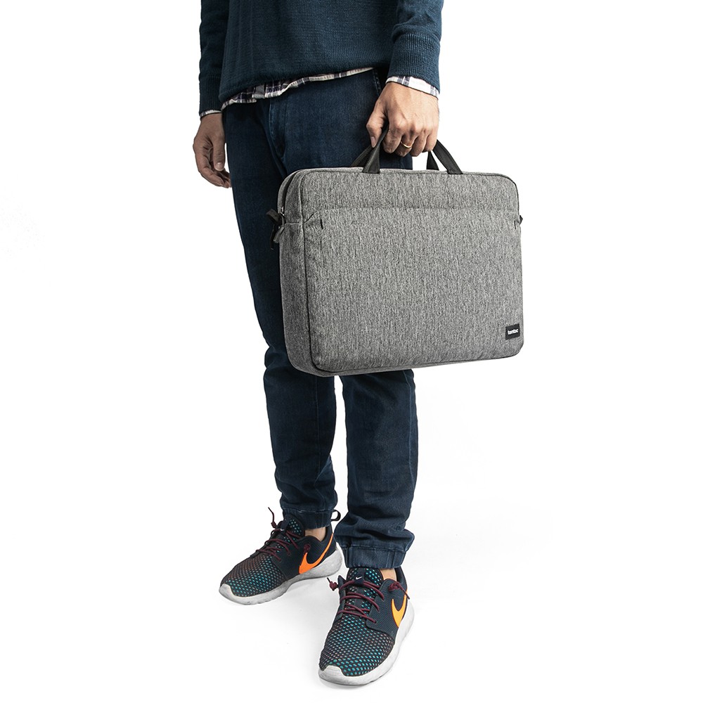 Túi xách Tomtoc Shoulder Bag cho Ultrabook 13/15inch GRAY - Hàng chính hãng