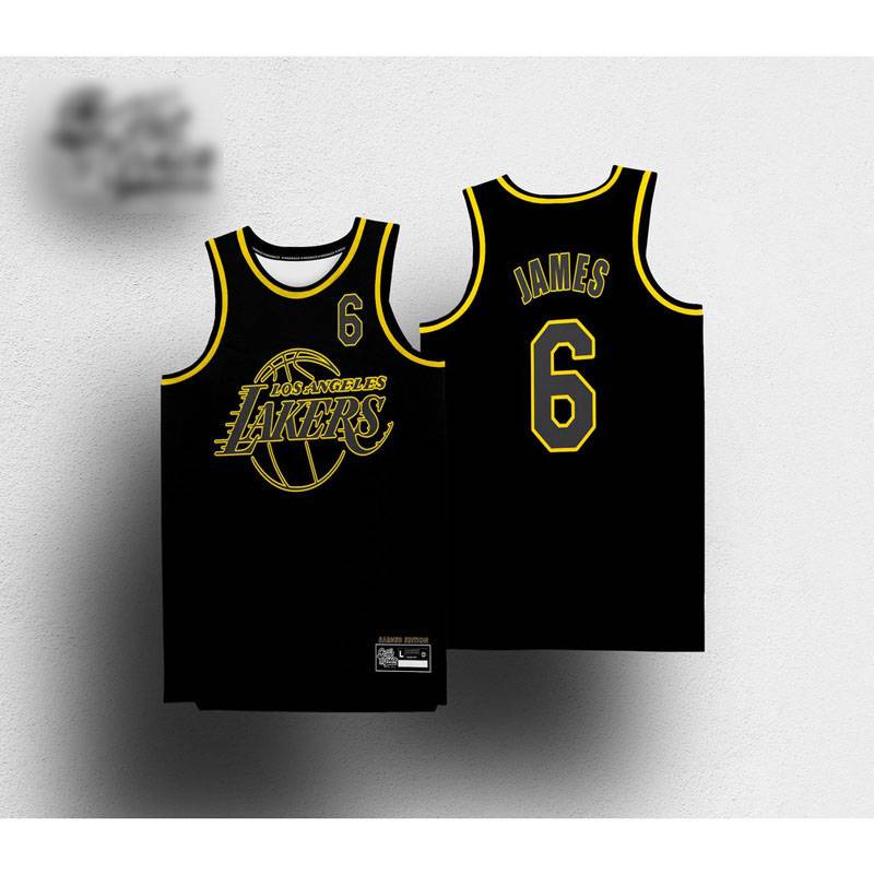 Áo Thun Sát Nách Thể Thao NBA Jersey GSW LAKERS Jordan James Curry Cho Nam Và Nữ