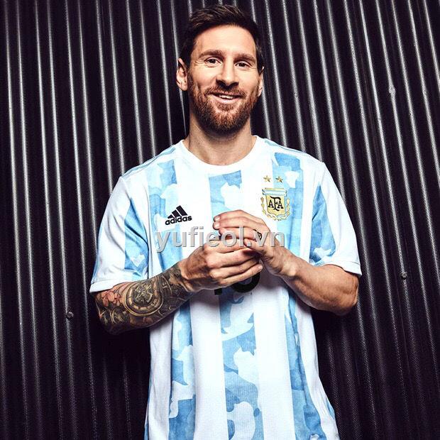 ✣✤2021 World Cup Argentina Home Jersey 2022 World Cup Player Edition Men s Football Uniform Set No. 10 Messi