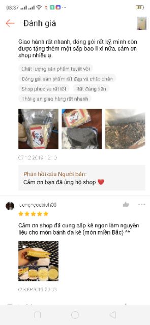 Combo sỉ 20kg kê nếp vàng Nghệ An (Đã tách vỏ)