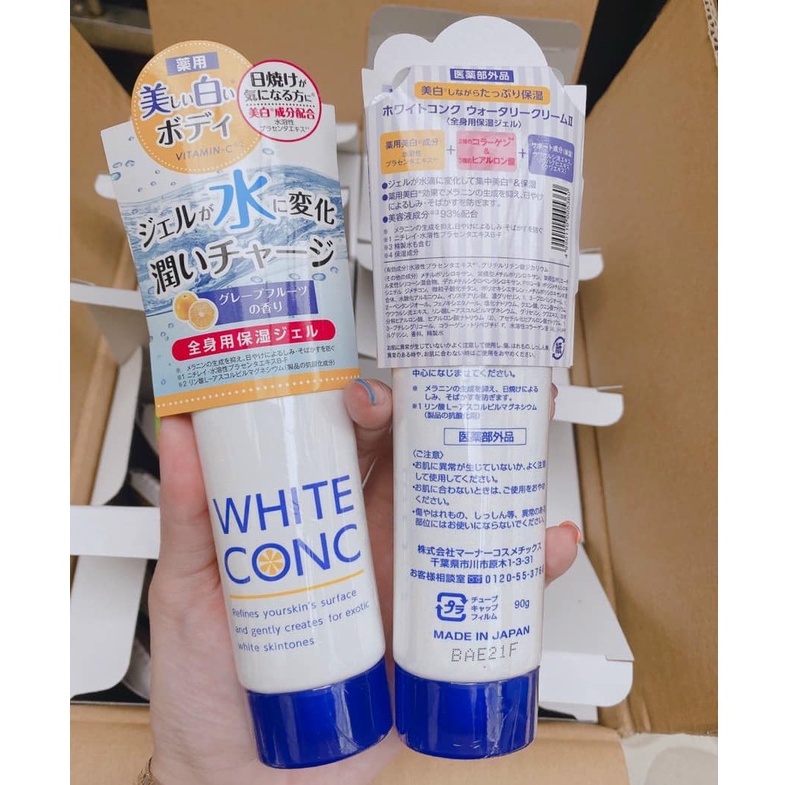 Kem Trắng Da Chống Nắng White Conc.