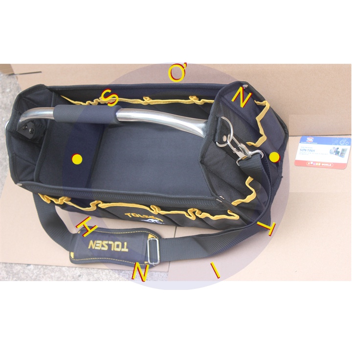 Túi đồ nghề Tolsen 80112 dài 420mm x rộng 160mm x cao 200mm