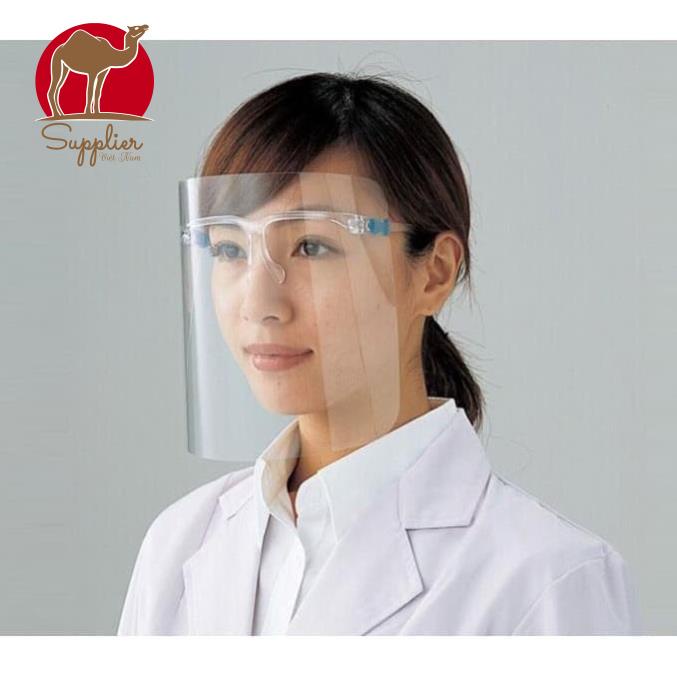 [ CHUYÊN SỈ - GIAO SIÊU TỐC ] Face Shield Chống Giọt Bắn Bảo Hộ Chống Dịch - CẢ BỘ GỒM KÍNH VÀ GỌNG KÍNH NHƯ HÌNH | BigBuy360 - bigbuy360.vn