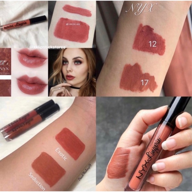 Son kem lì Nyx Lingerie Liquid Lipstick