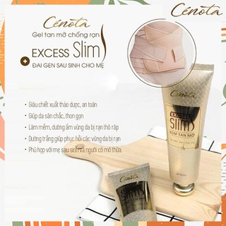Gel tan mỡ Cénota Excess Slim, gel tan mỡ chống rạn da - C25 Telesa