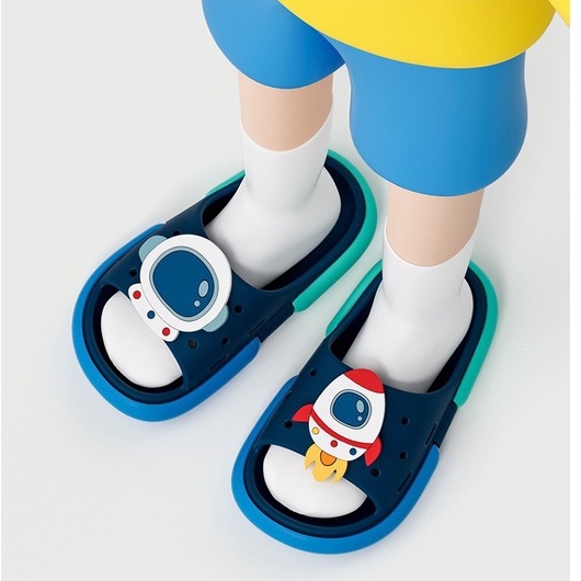 Dép lê cho bé trai bé gái siêu nhẹ chống trơn trượt chính hãng DE20