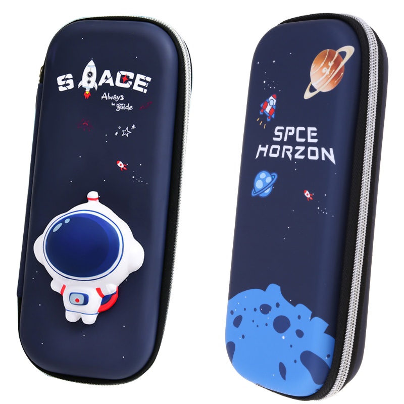 Túi Đựng Bút In Nổi Họa Tiết Động Vật Hoạt Hình 3D Dễ Thương Cho Học Sinh