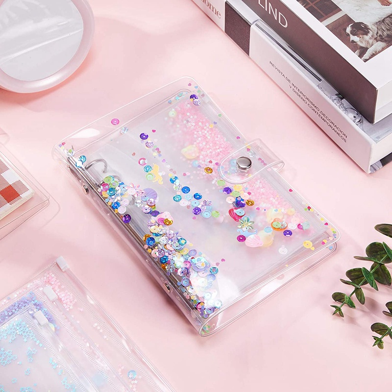 Set 10 túi đựng giấy A6 có tay cầm tiện dụng cho trường học/ văn phòng