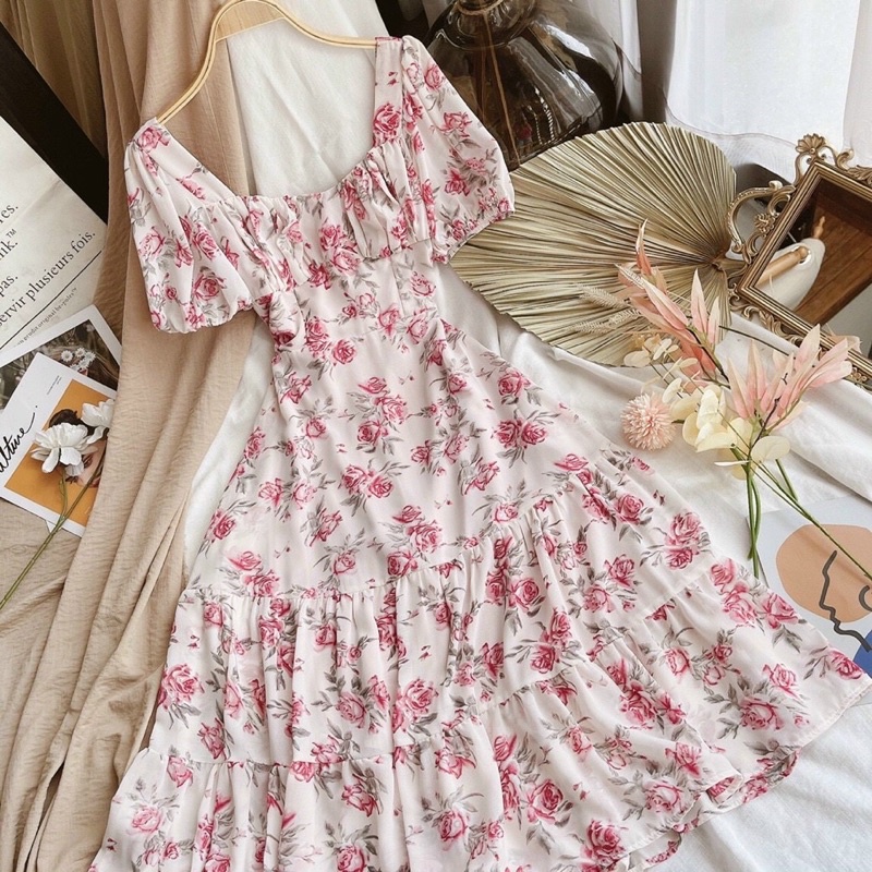 Đầm hoa 🌷Đầm suông hoa 🌷FREESHIP 🌷Nhập MADEBY20 giảm 20k đơn trên 300k | BigBuy360 - bigbuy360.vn