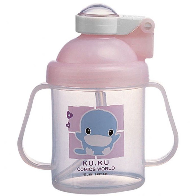 Bình uống nước Kuku KU5321 250ml - có tay cầm