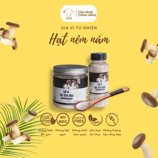 Hạt nêm nấm, Hạt nêm chay, hạt nêm cho bé ăn dặm