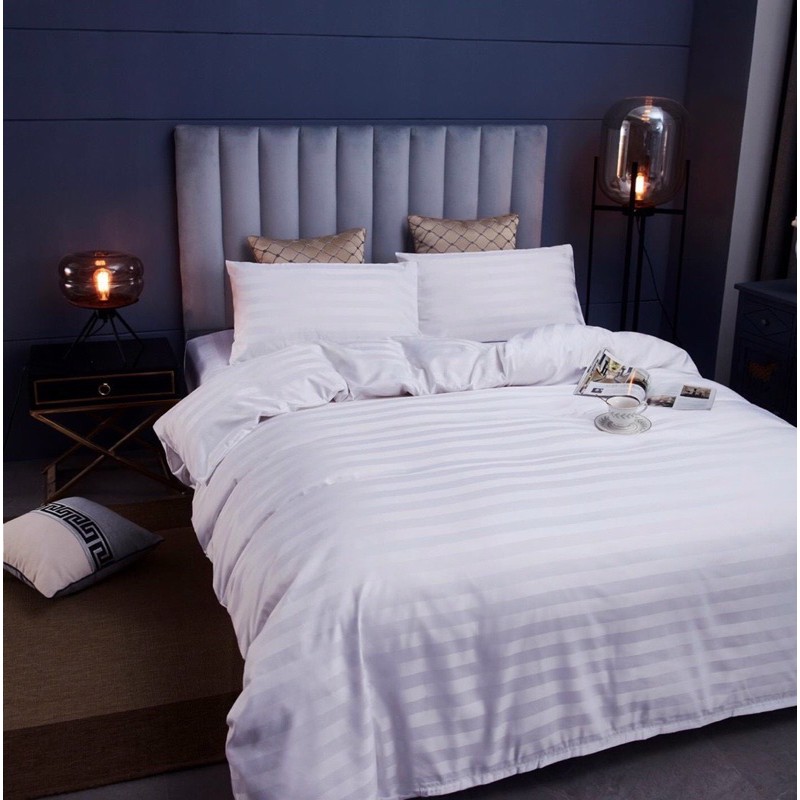 BỘ GA KHÁCH SẠN CHUẨN 3F - Chất cotton