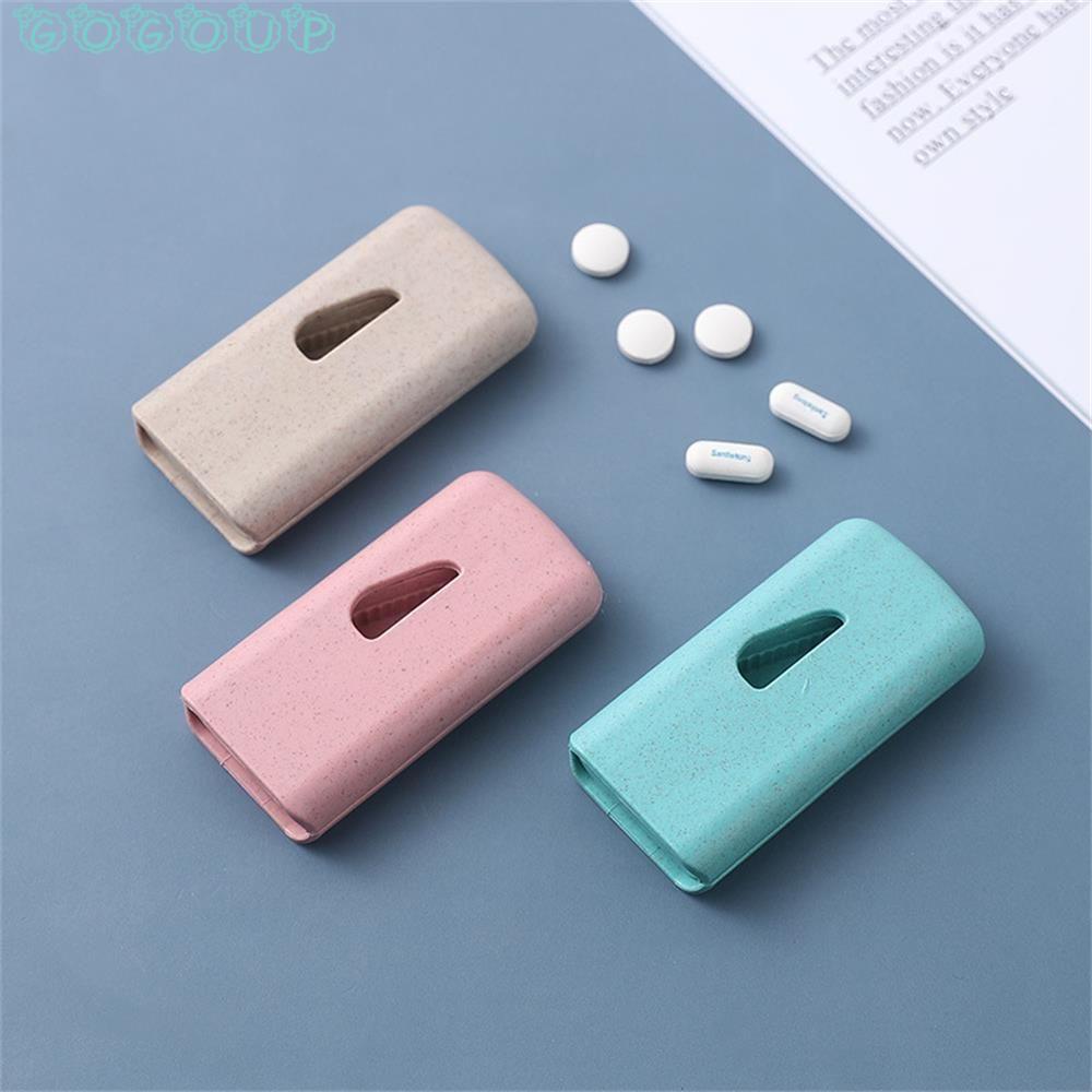 Dụng Cụ Cắt Thuốc Viên Mini Nhiều Màu Sắc Sáng Tạo