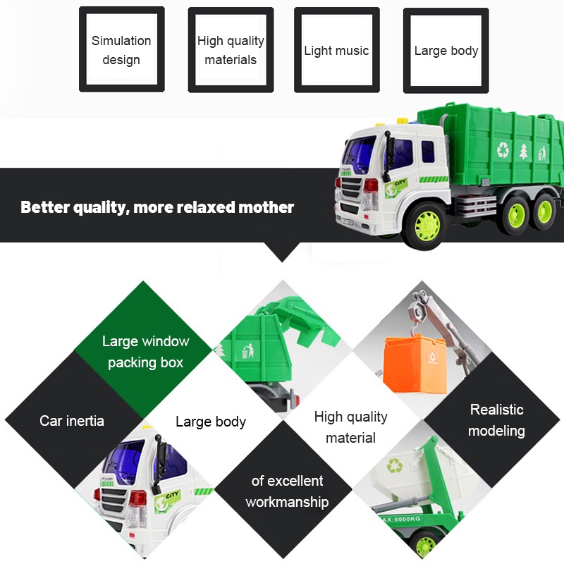 Đồ chơi xe hơi Zhan Qi Toys phát nhạc có đèn cho trẻ em