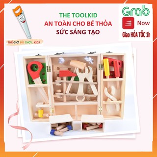 Bộ ĐỒ CHƠI GỖ giáo dục hướng nghiệp , an toàn cho bé