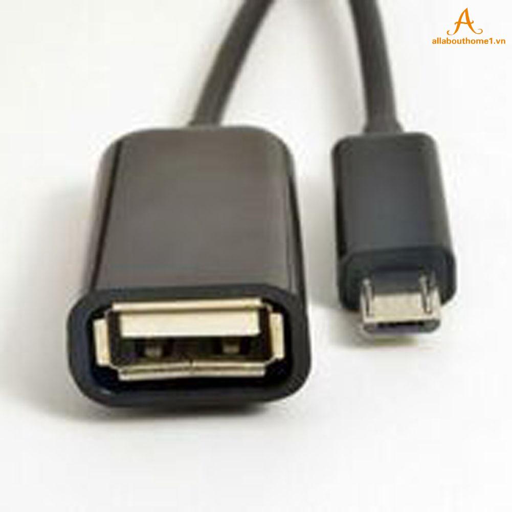 Micro-Usb Male To USB Cable Adapter OTG Data Sync Line Charge Cable