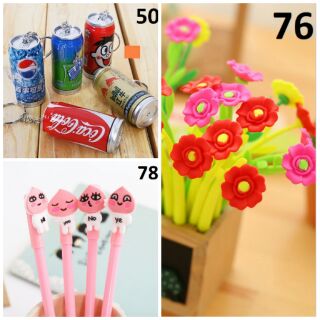 Combo bút bi nước 6