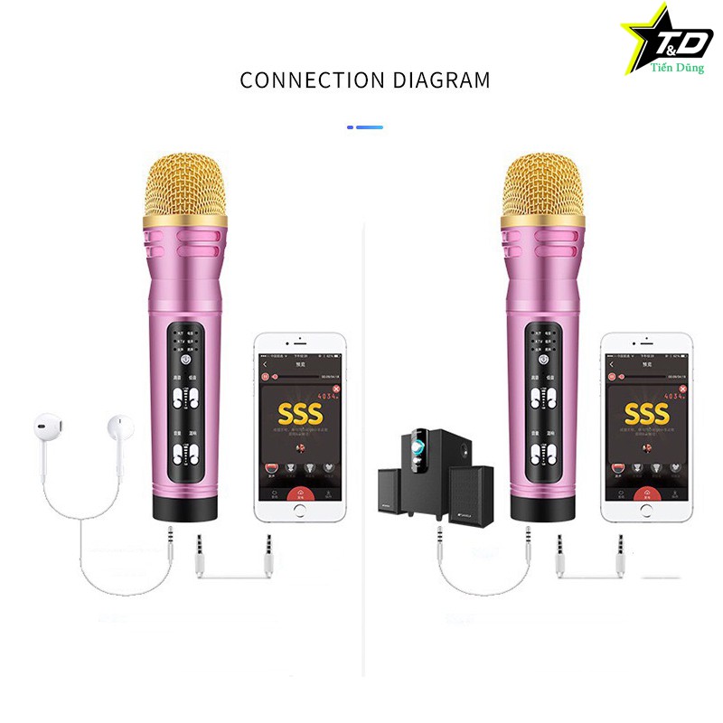 MIC THU ÂM C28 CÓ BLUETOOTH CHẾ ĐỐ AUTO -TUNE ĐẦY ĐỦ LIVE STREAM KÈM TAI NGHE