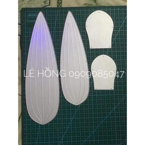 Khuôn cắt làm hoa tulip