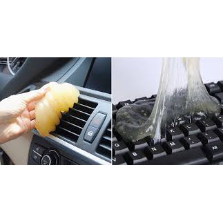 Gel vệ sinh bàn phím máy tính, máy ảnh. Làm sạch nội thất oto