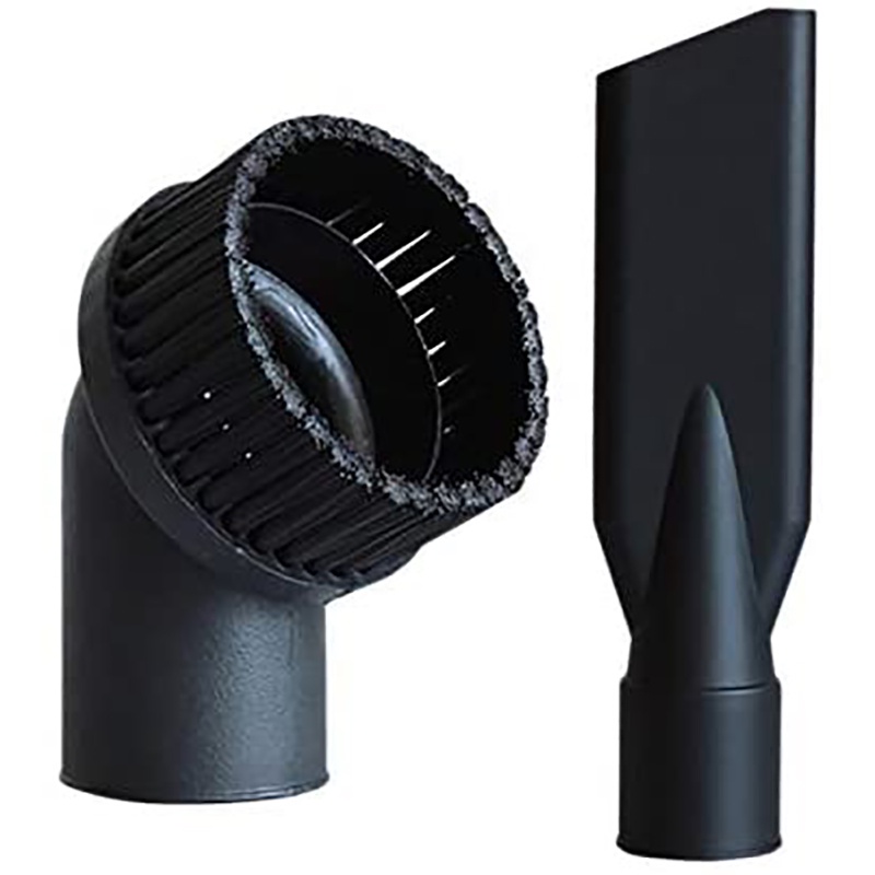 Bộ bàn chải tròn và vòi phẳng 44mm cho máy hút bụi công nghiệp