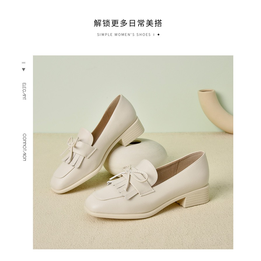 [Order] Giày da nữ Dusto mềm đế êm | BigBuy360 - bigbuy360.vn
