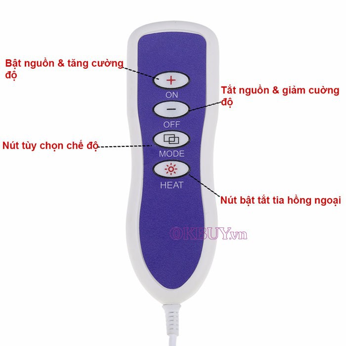 Máy massage cổ trị liệu Hàn Quốc PULI PL-718