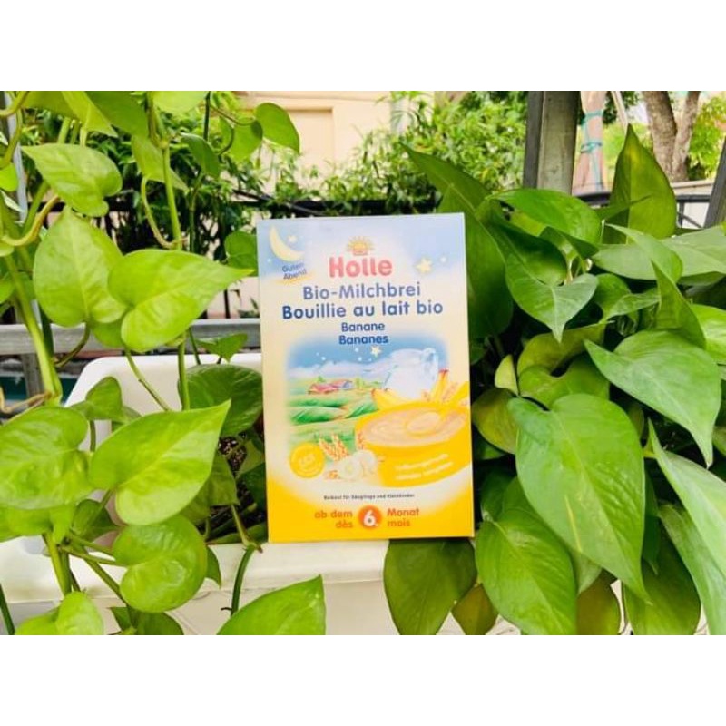 Bột ăn dặm ngũ cốc chuối hữu cơ Demeter Holle 250g