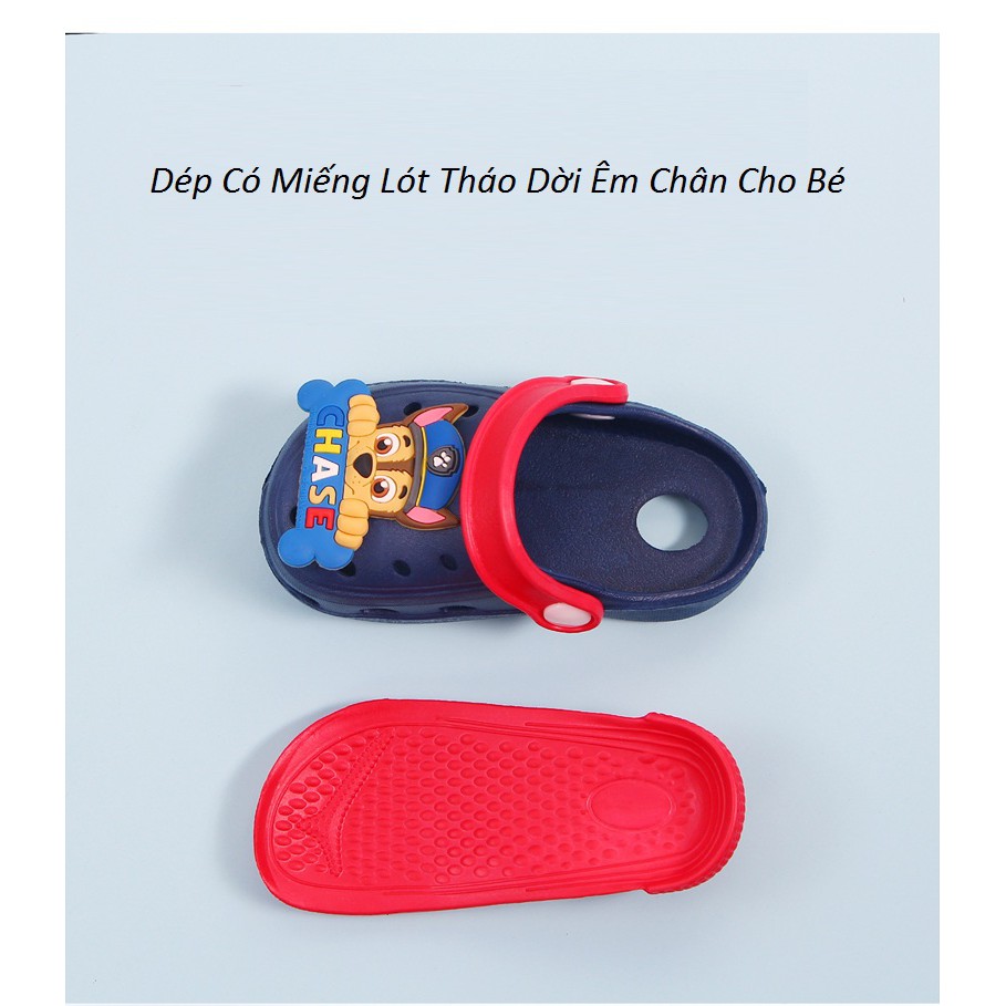 Dép Sục Siêu Nhẹ Cho Bé Có Chống Trượt Đế Mềm SD32