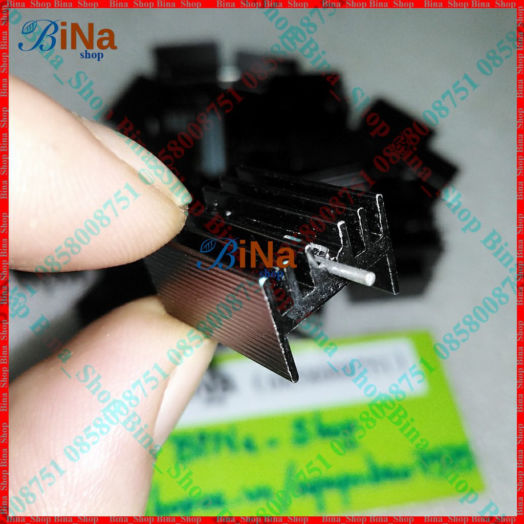 Nhôm tản nhiệt 11x15x21mm To-220 Mosfet Transitor