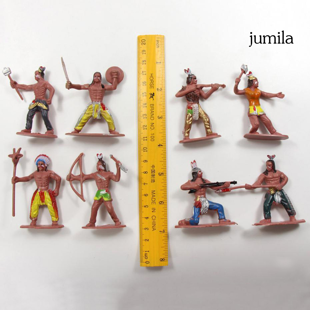 Set 13 Mô Hình Người Thổ Dân Trang Trí
