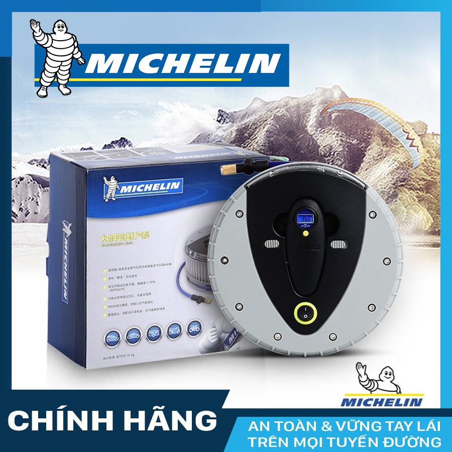 Bơm lốp Mini Ô Tô Michelin 4388ML - hàng chính hãng