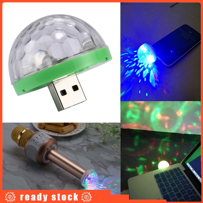 Đèn LED tạo hiệu ứng ánh sáng nhiều màu sắc có cổng USB dùng cho quầy bar