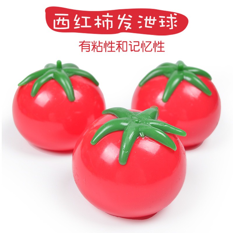 Quả Cà Chua Đỏ Squishy Gudetama đáng yêu mochi slime bóp xả stress giải tỏa căng thẳng